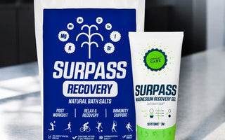 Unlocking Athletic Recovery: The Science Behind SURPASS Magnesium Gel and Natural Bath Salt